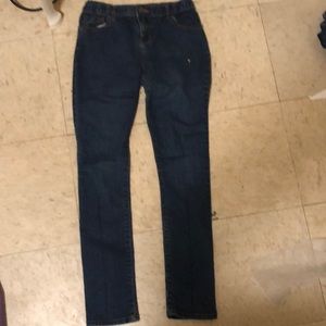 super skinny, straight, legged jeans